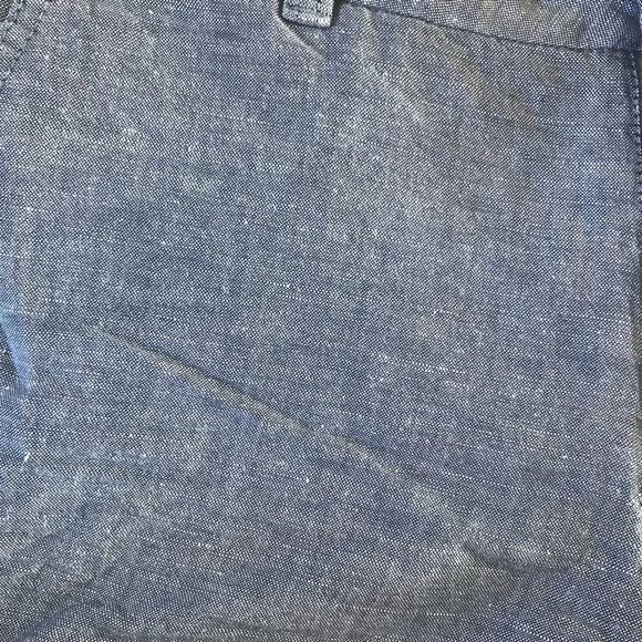 Blue Textured Khakis by Gap Shorts - Picture 2 of 5